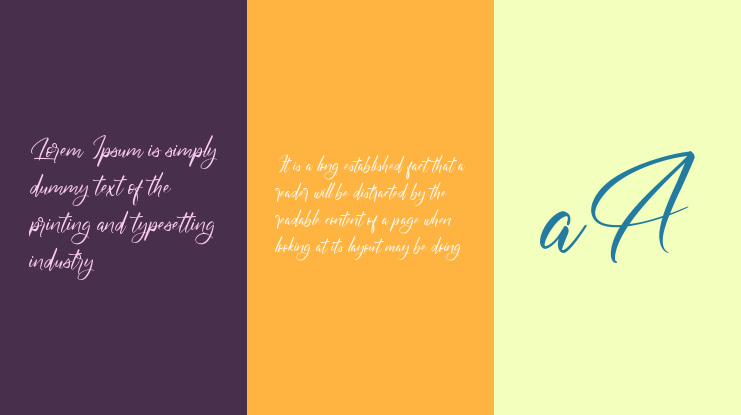 Margaritha Tropicana FREE Font