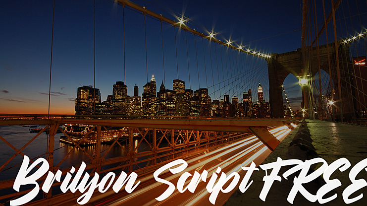 Brilyon Script FREE Font