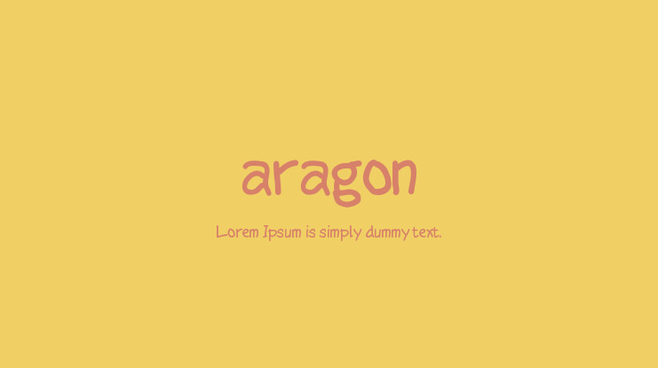 aragon Font