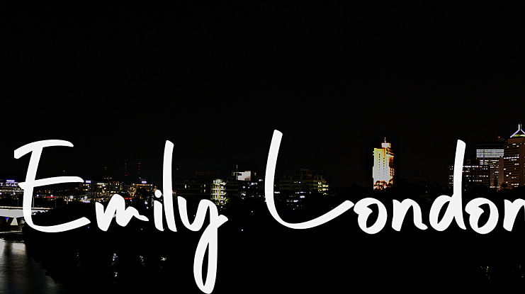 Emily London Font