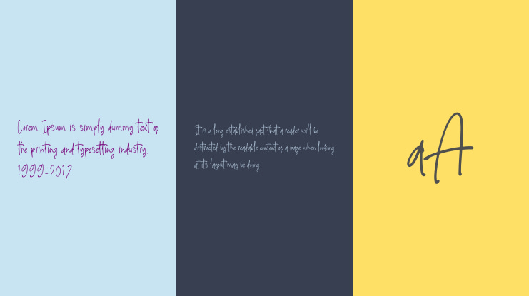 Alphabetically Font
