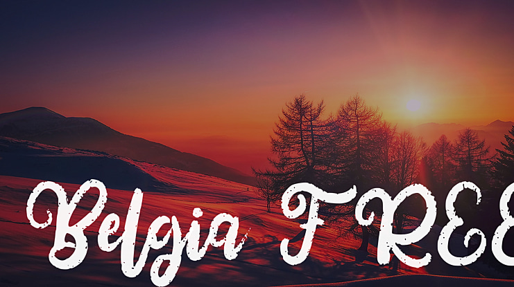Belgia FREE Font