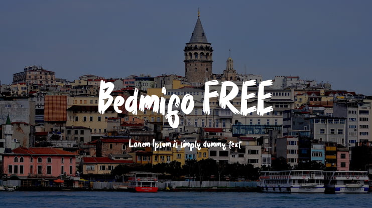 Bedmifo FREE Font