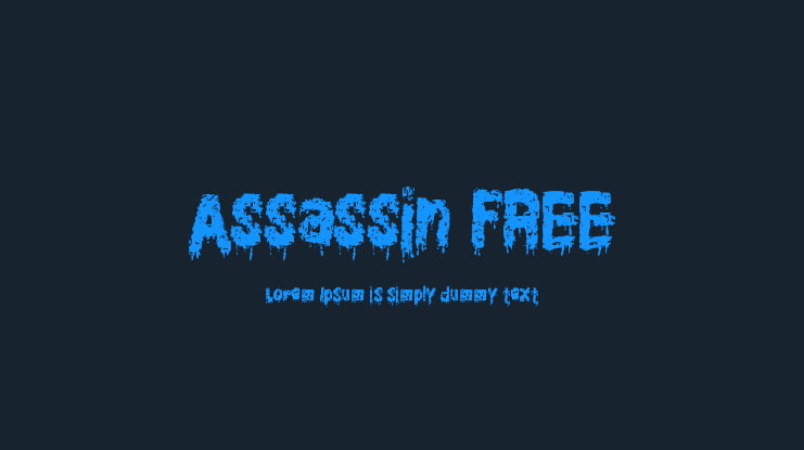 Assassin FREE Font