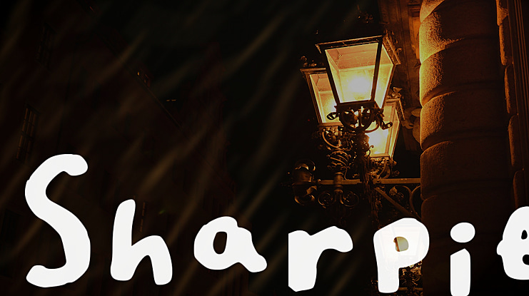 Sharpie Font