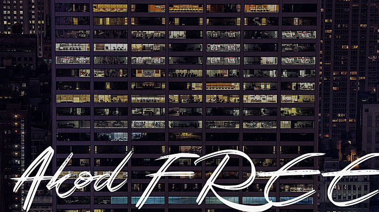 Akod FREE Font