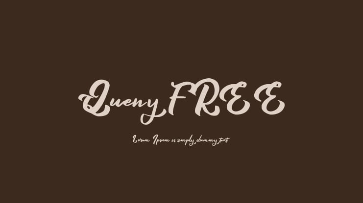 Queny FREE Font