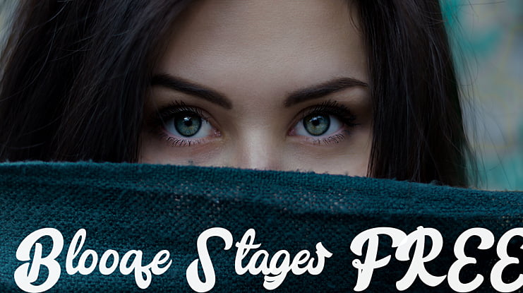 Blooqe Stages FREE Font