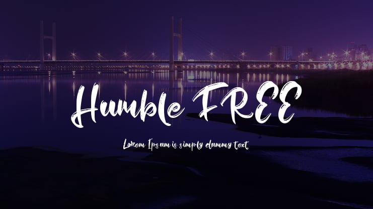 Humble FREE Font