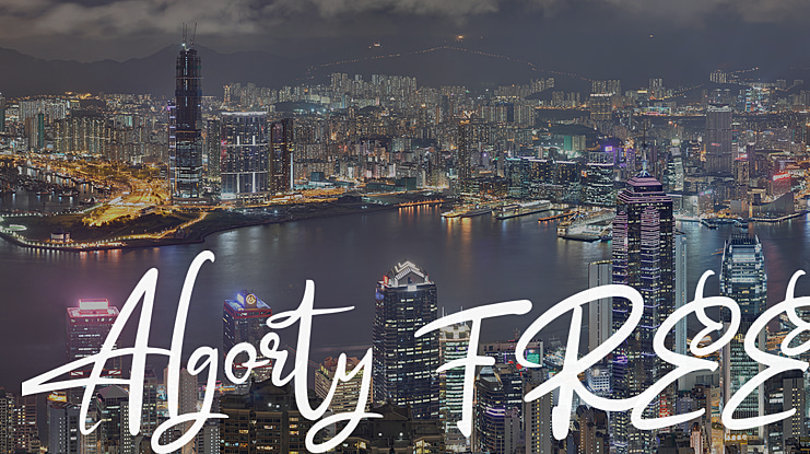 Algorty FREE Font