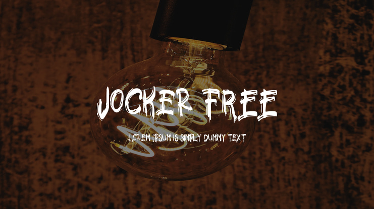 Jocker FREE Font