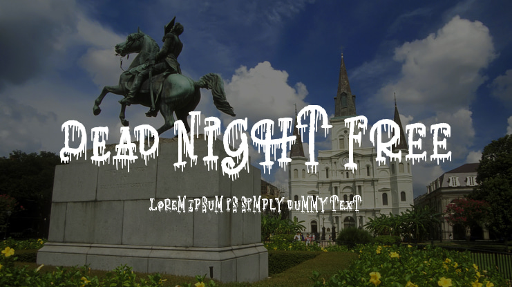 Dead Night FREE Font