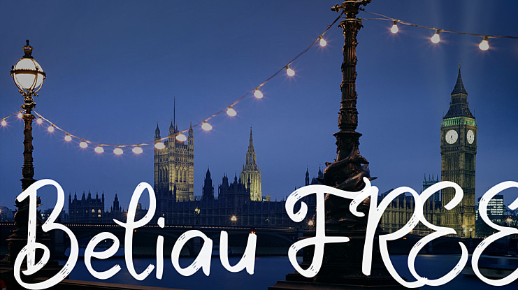 Beliau FREE Font