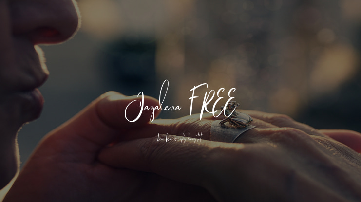 Jagalana FREE Font