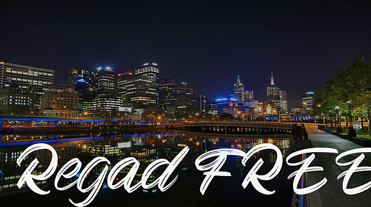 Regad FREE Font