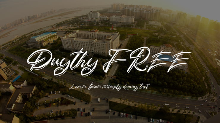 Duythy FREE Font