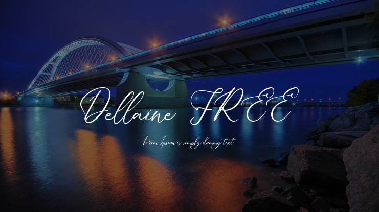 Dellaine FREE Font Family