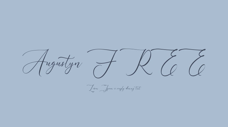 Augustyn FREE Font
