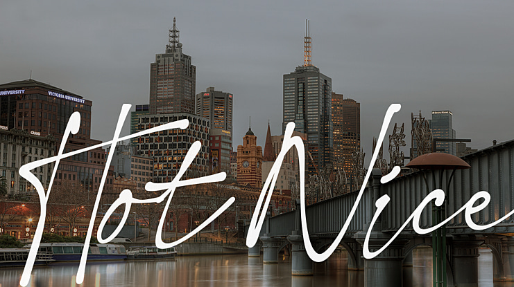 Hot Nice Font