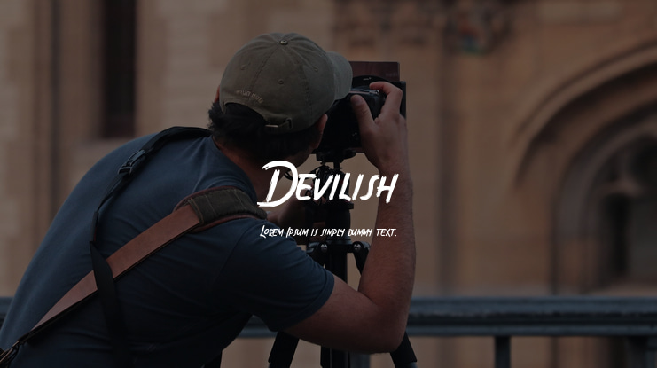 Devilish Font