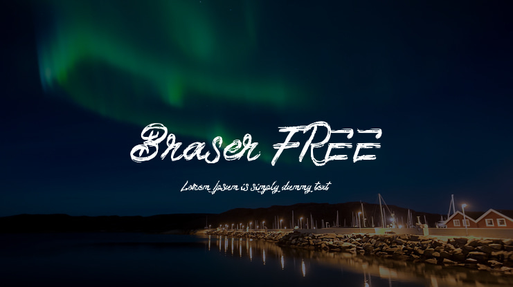 Braser FREE Font