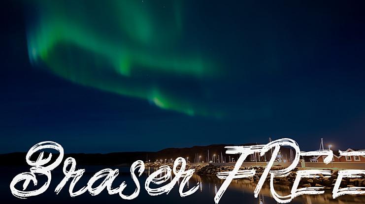 Braser FREE Font