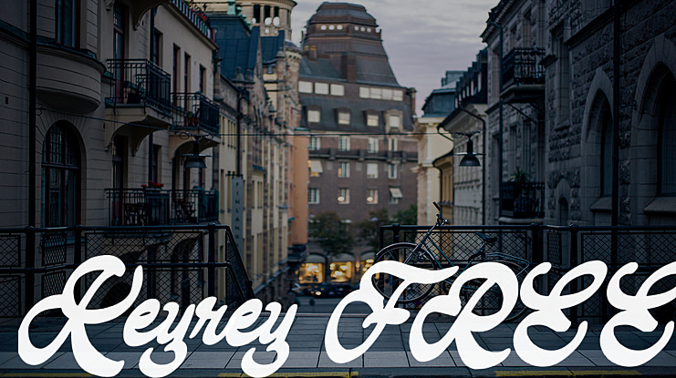 Keyrey FREE Font