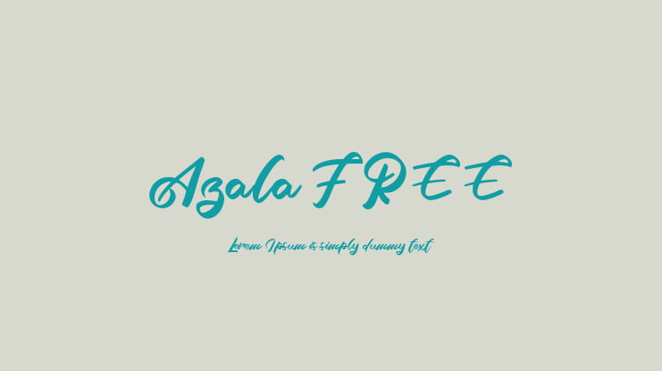 Azala FREE Font