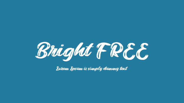 Bright FREE Font