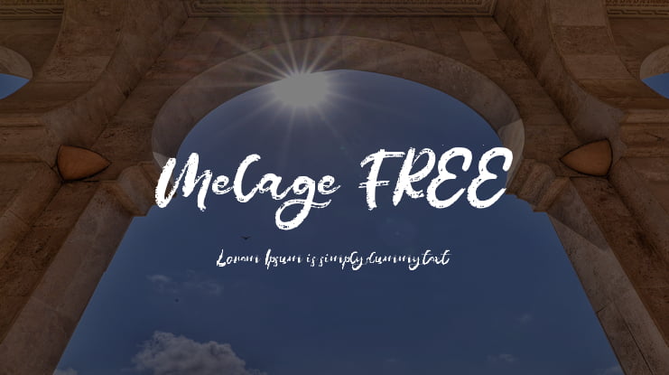 Melage FREE Font