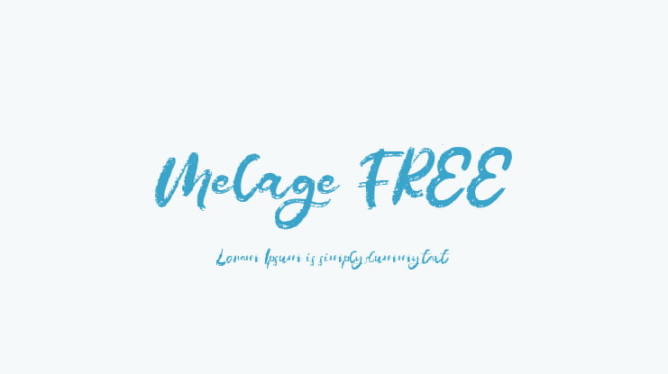 Melage FREE Font