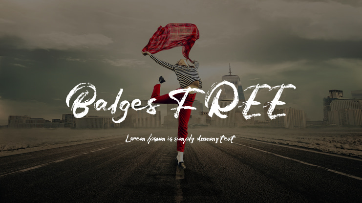 Balges FREE Font