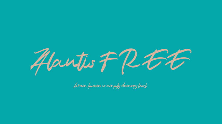 Alantis FREE Font