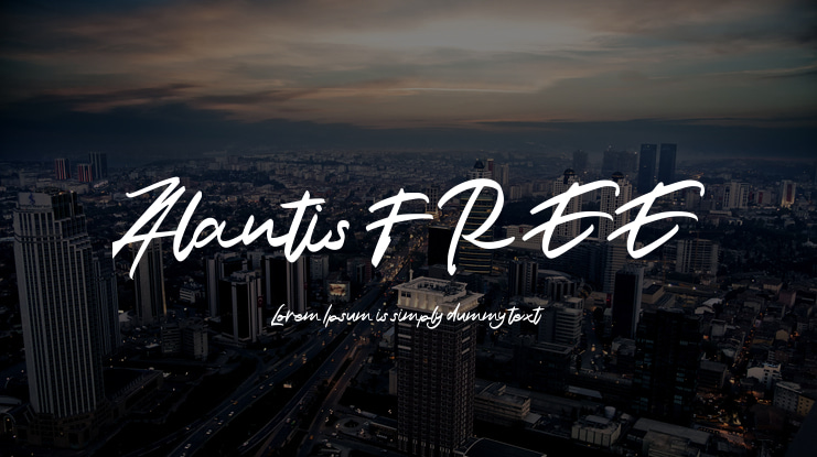 Alantis FREE Font