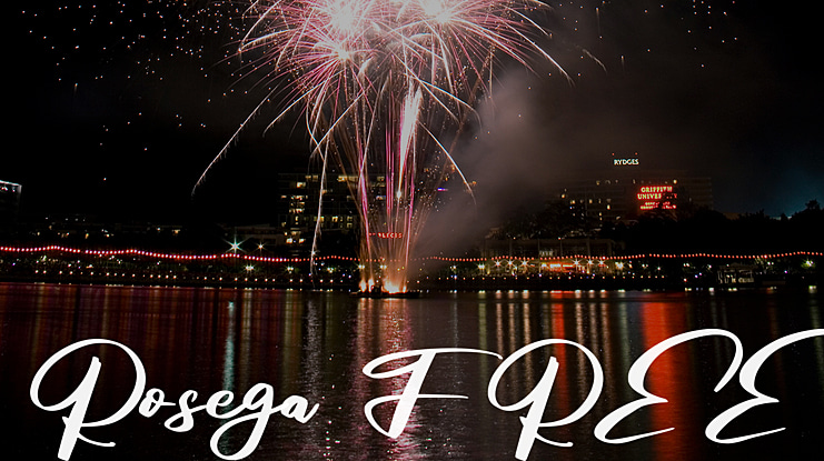 Rosega FREE Font