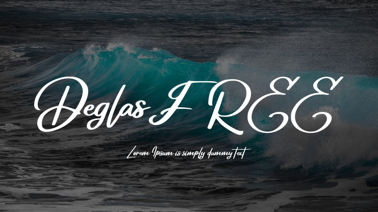 Deglas FREE Font