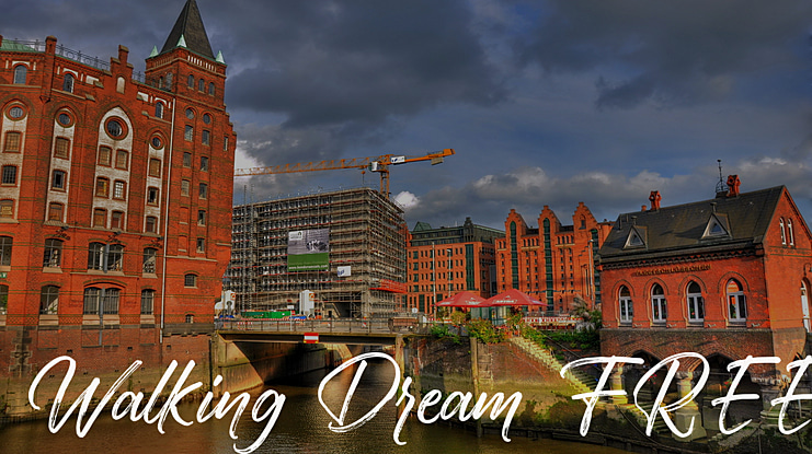 Walking Dream FREE Font