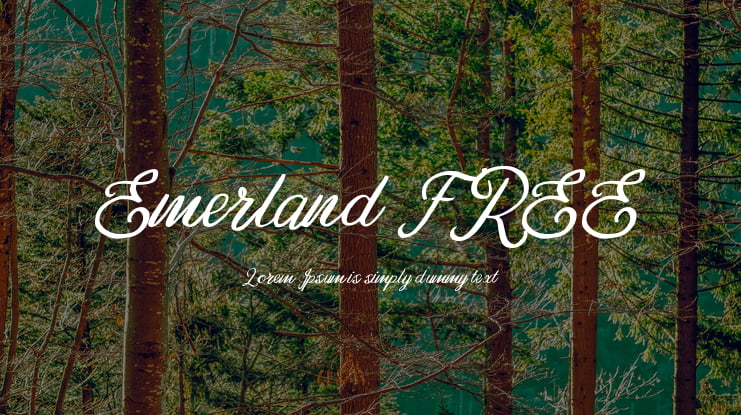 Emerland FREE Font