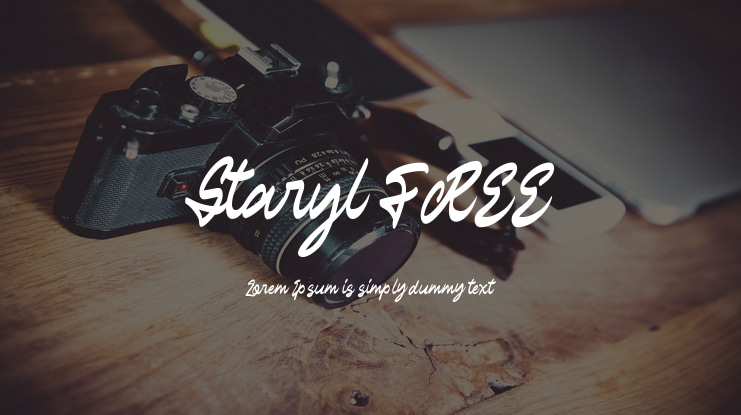 Staryl FREE Font