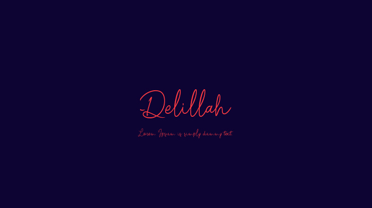Delillah Font