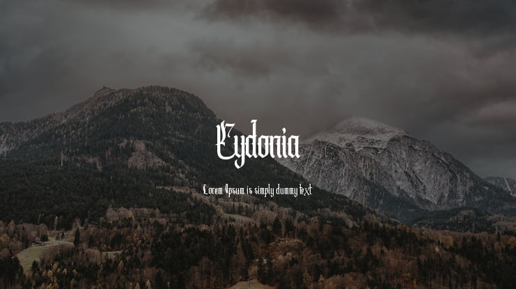 Cydonia Font