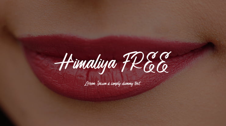 Himaliya FREE Font