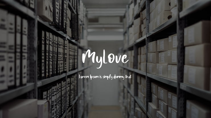 MyLove Font