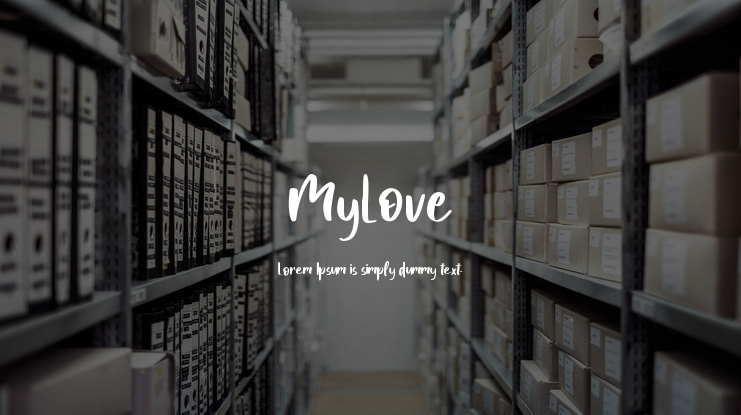 MyLove Font