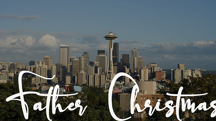 Father Christmas Font