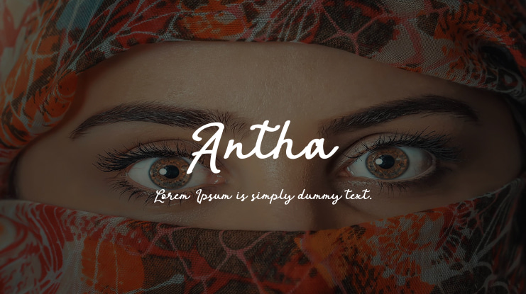 Antha Font Family