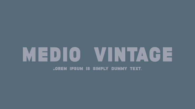 Download Free Medio Vintage Font Family Download Free For Desktop Webfont Fonts Typography