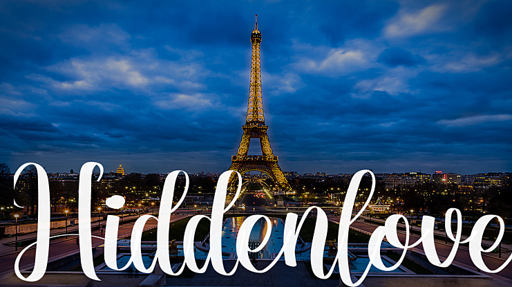 Hiddenlove Font