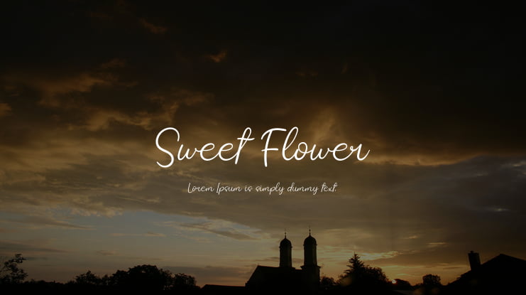 Sweet Flower Font