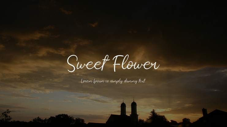 Sweet Flower Font